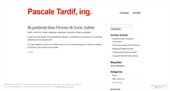 Desktop Screenshot of pascaletardif.com